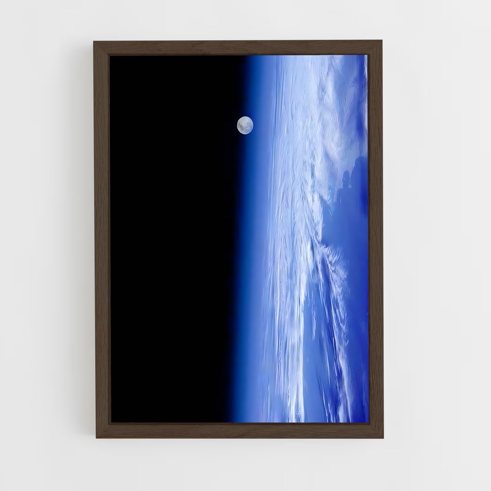 Poster Terre et Lune en Harmonie – affiche Système solaire (vue 5)